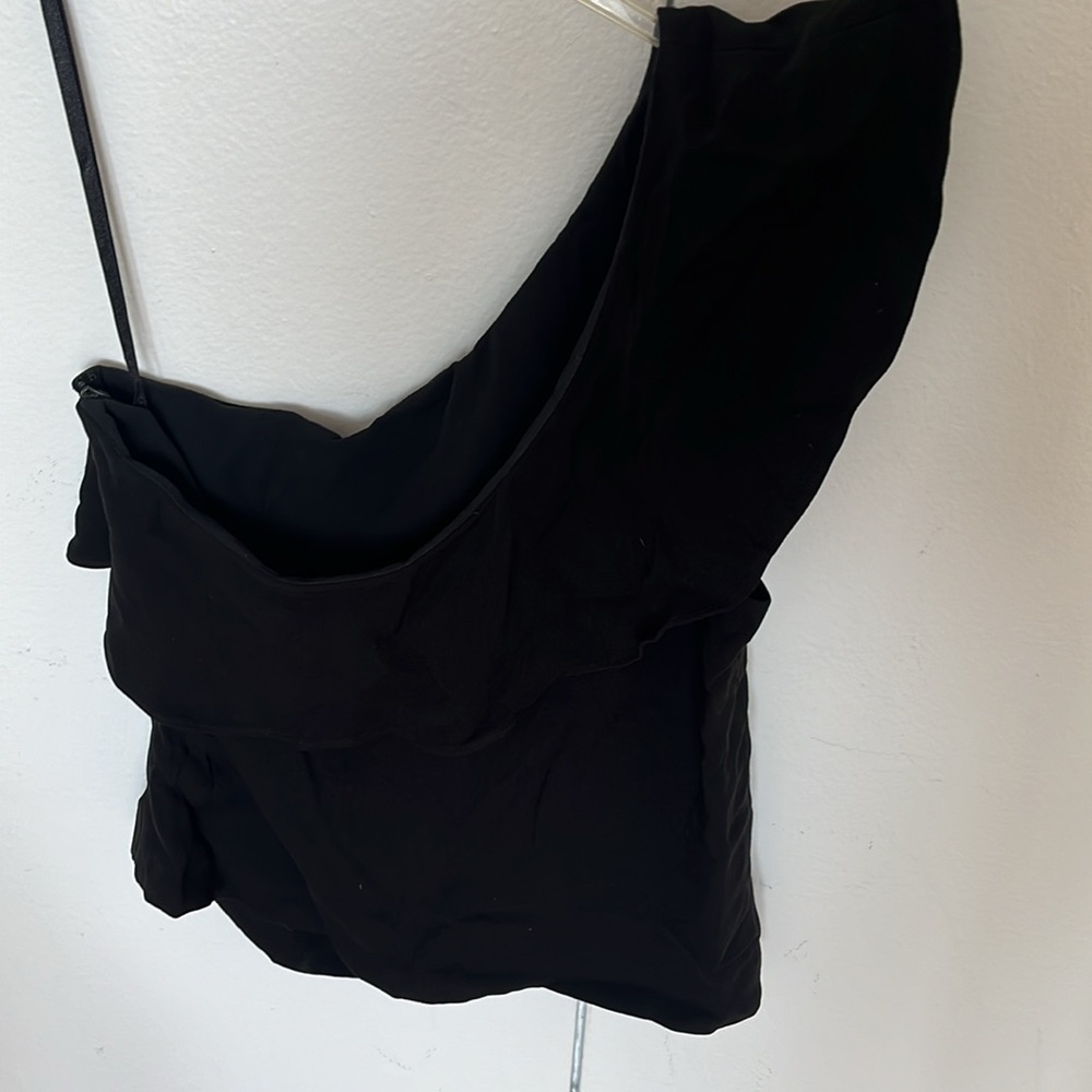 Club Monaco one shoulder ruffle top - Picture 6 of 14